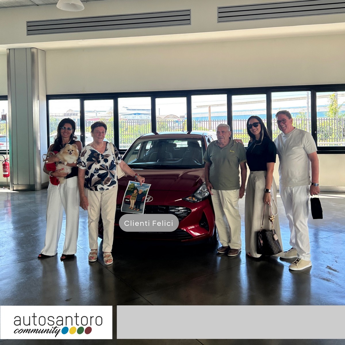 Clienti felici autosantoro